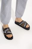  Dép Nam Versace Jeans Couture Slides 'Black' 
