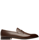  Giày Nam Bally Webb Grained Deer Leather Penny Loafer 'Coconut' 