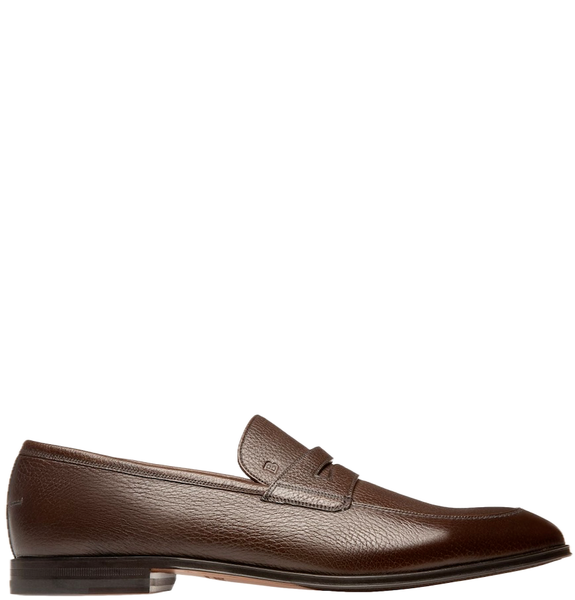  Giày Nam Bally Webb Grained Deer Leather Penny Loafer 'Coconut' 