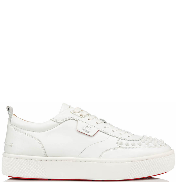  Giày Nam Christian Louboutin Happyrui Spikes 'Bianco' 