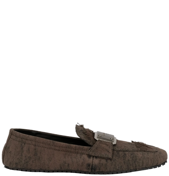  Giày Nam Dolce & Gabbana Patchwork Loafers 'Brown' 