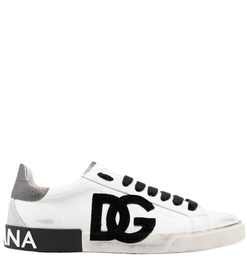  Giày Nam Dolce & Gabbana Portofino Vintage 'White' 