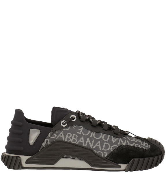  Giày Nam Dolce & Gabbana Printed Nylon NS1 'Black' 