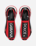  Giày Nam Dolce & Gabbana Stretch Mesh Fast 'Red' 