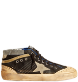  Giày Nam Golden Goose Mid Star LAB 'Black' 