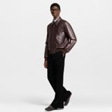  Giày Nam Louis Vuitton Hockenheim Moccasins 'Mocha Brown' 