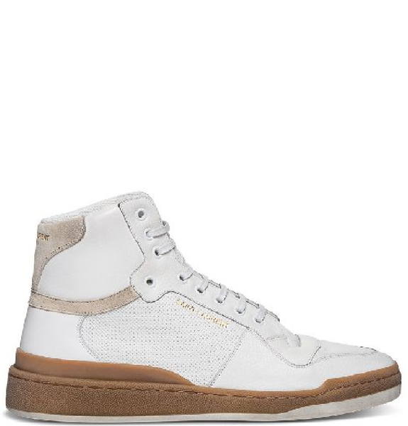  Giày Nam Saint Laurent SL24 Mid Top 'Off White' 