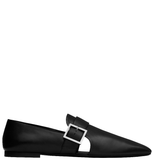  Giày Nam Saint Laurent Tristan Slippers In Smooth Leather 'Black' 