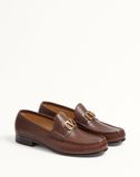  Giày Nam Valentino Vlogo Kidskin Loafer 'Brown' 