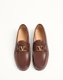  Giày Nam Valentino Vlogo Kidskin Loafer 'Brown' 
