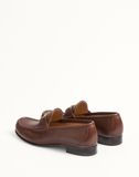  Giày Nam Valentino Vlogo Kidskin Loafer 'Brown' 