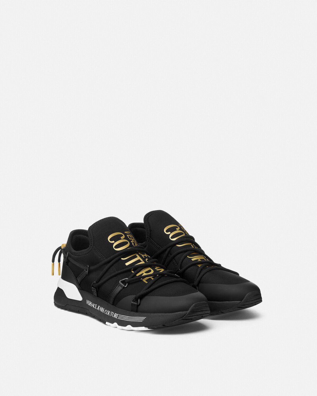  Giày Nam Versace Jeans Couture Dynamic Trainers 'Black' 