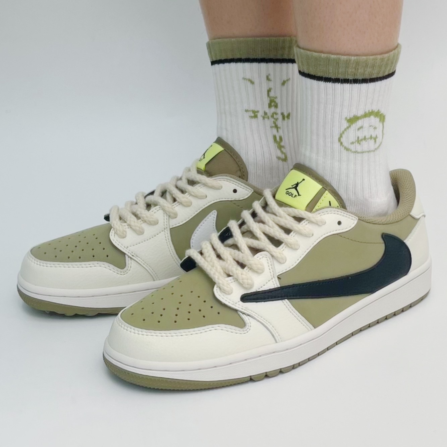 Giày Nike Air Jordan 1 Retro Low Golf 'Travis Scott' FZ3124-200