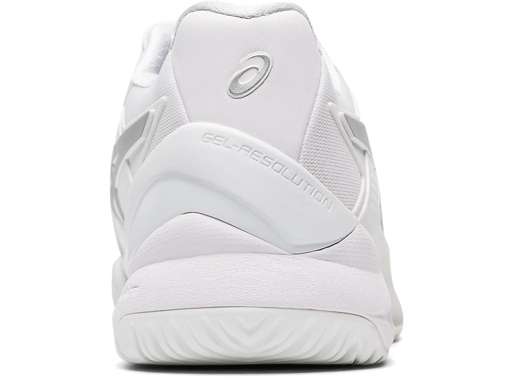  Giày Nữ Asics Gel Resolution 8 'White Pure Silver' 