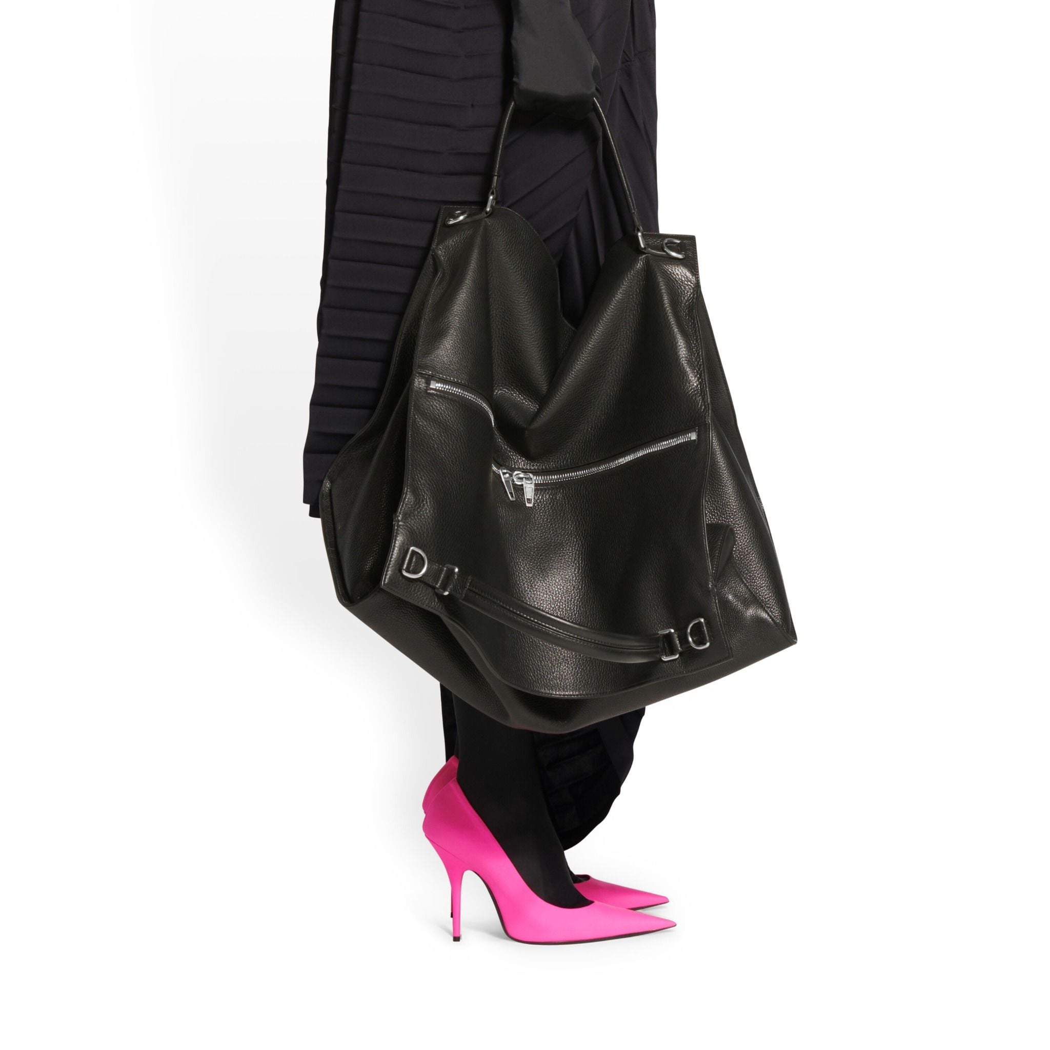  Giày Nữ Balenciaga Knife 110mm Pump 'Fluo Pink' 