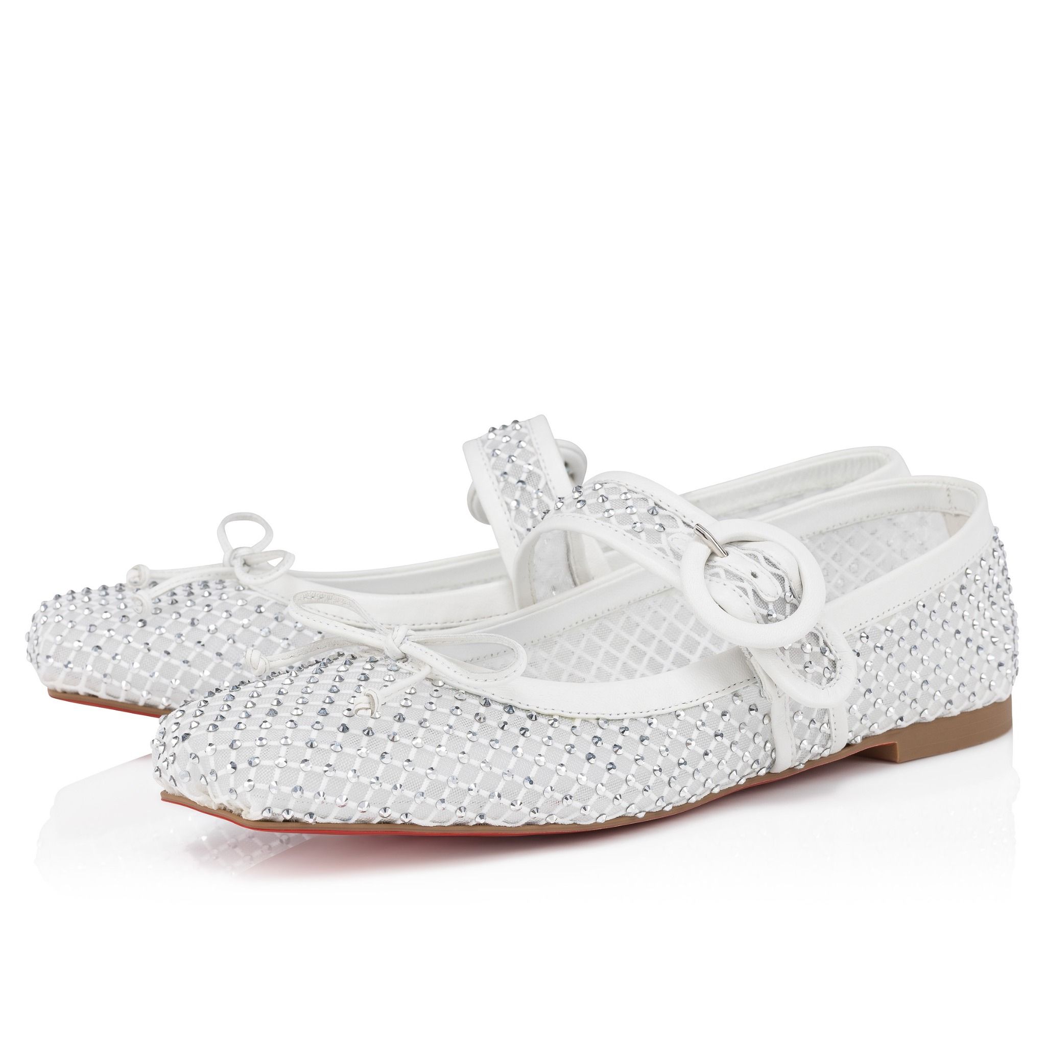  Giày Nữ Christian Louboutin Mamastrapitina 'Bianco' 