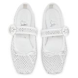  Giày Nữ Christian Louboutin Mamastrapitina 'Bianco' 