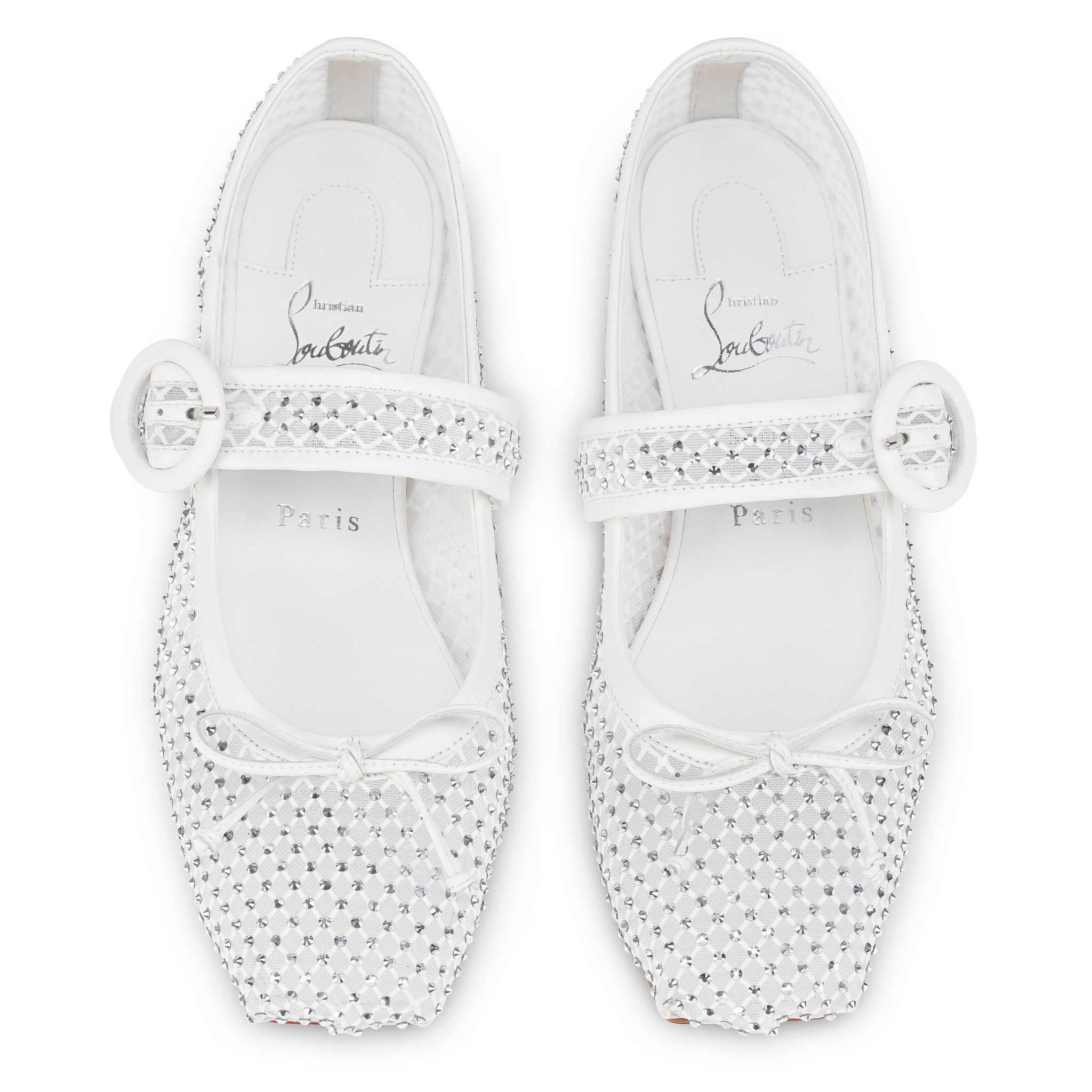  Giày Nữ Christian Louboutin Mamastrapitina 'Bianco' 