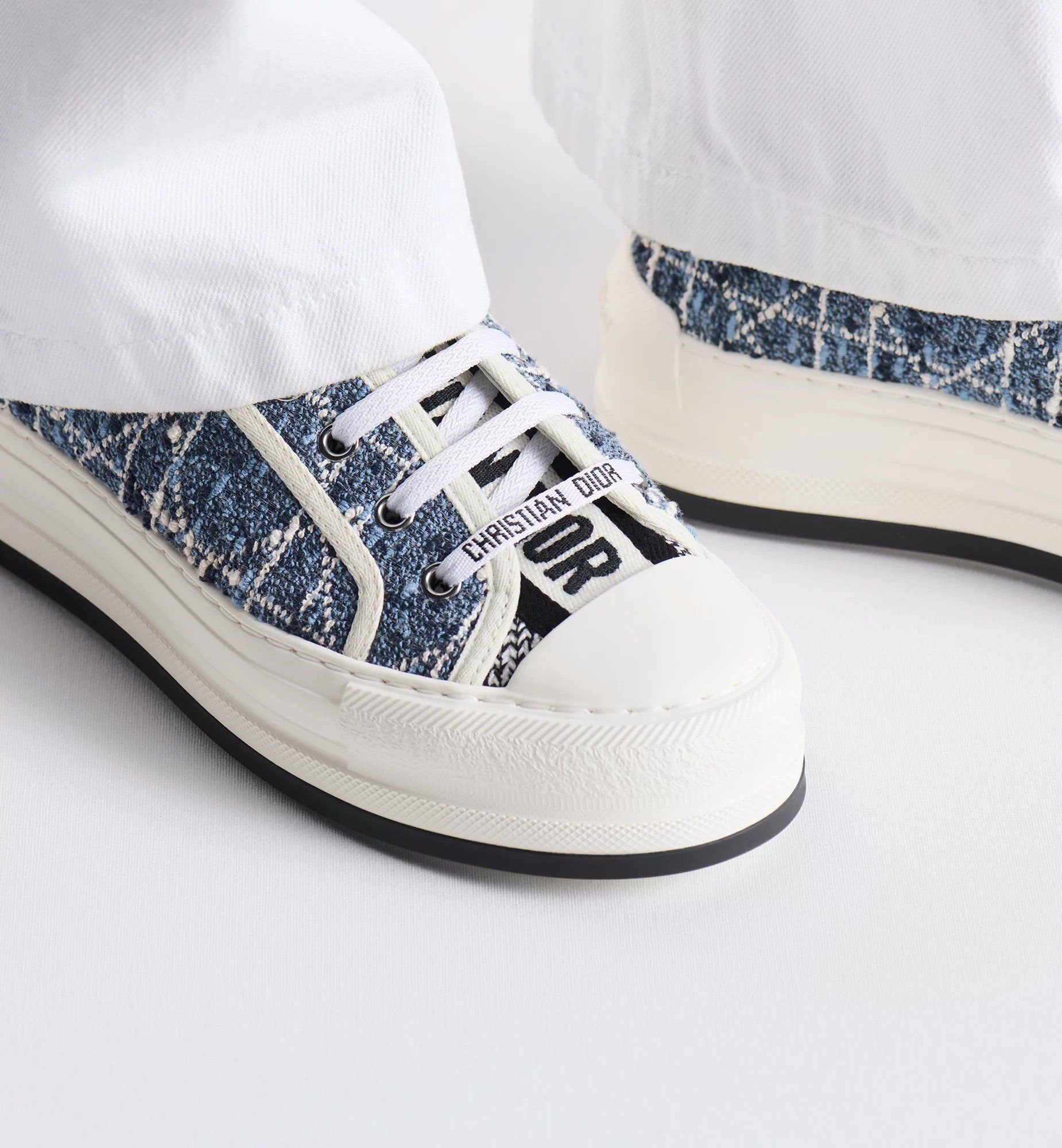  Giày Nữ Dior Walk'n'Dior Platform Sneaker 'Blue' 