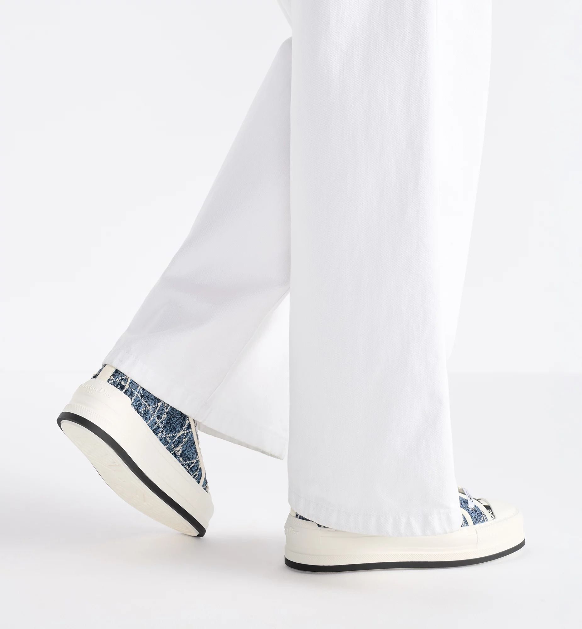  Giày Nữ Dior Walk'n'Dior Platform Sneaker 'Blue' 