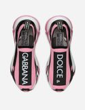  Giày Nữ Dolce & Gabbana Stretch Mesh Fast 'Pink' 