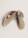  Giày Nữ Golden Goose Mid Star 'Burgundy' 