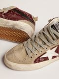  Giày Nữ Golden Goose Mid Star 'Burgundy' 