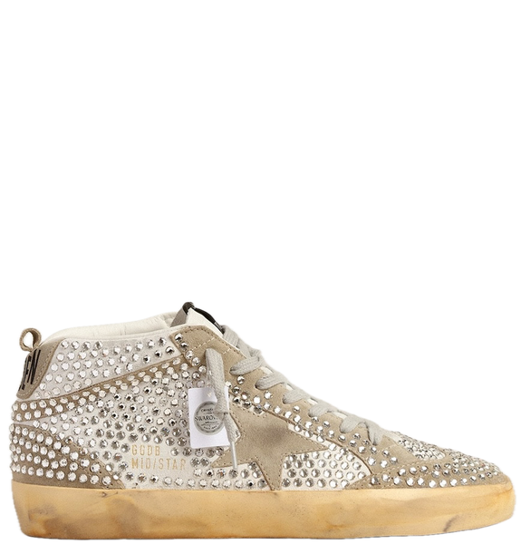  Giày Nữ Golden Goose Mid Star LTD 'Silver' 