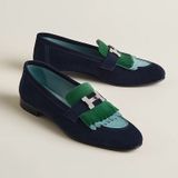  Giày Nữ Hermes Royal Loafer 'Multicolore Marine' 