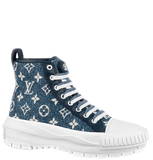  Giày Nữ Louis Vuitton Lv Squad Trainer Boots 'Navy Blue' 