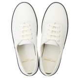  Giày Nữ Saint Laurent Tandem Sneakers 'White' 