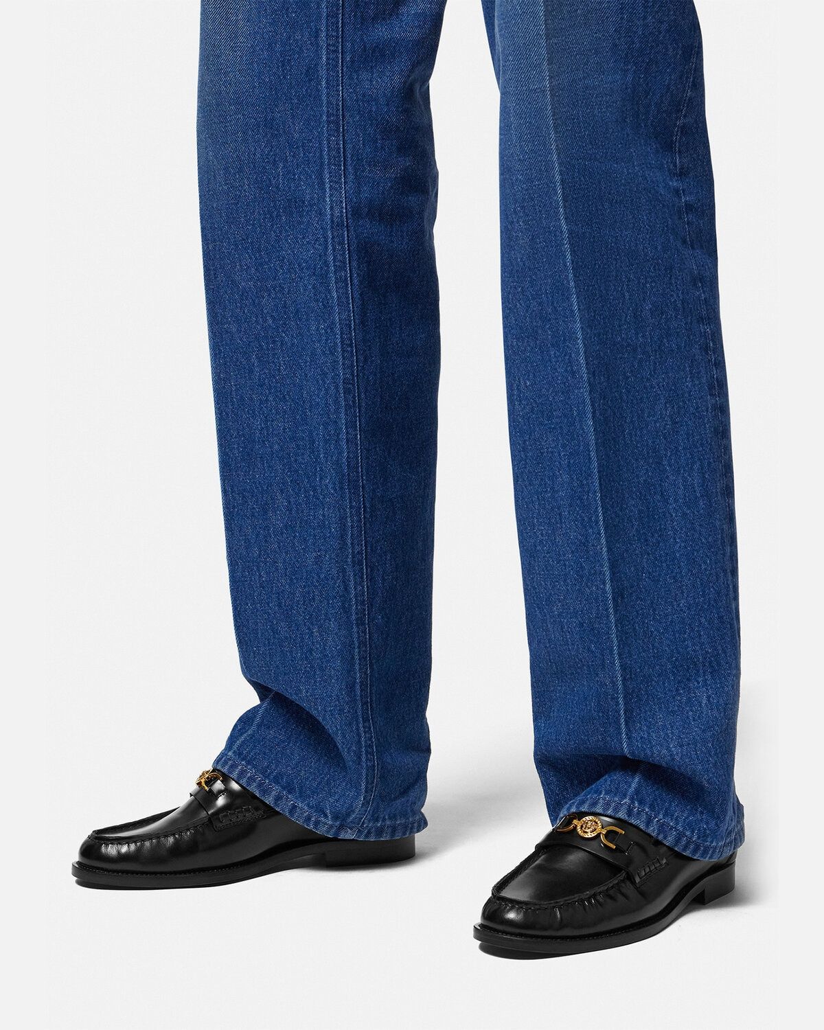  Giày Nữ Versace Medusa '95 Loafers 'Black' 