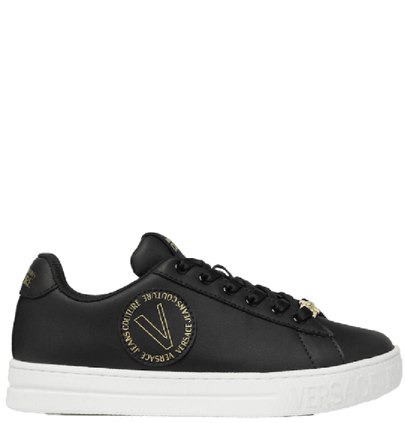  Giày Nữ Versace Jeans Couture V-Emblem Court 88 Trainers 'Black' 