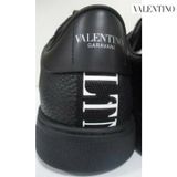  Giày Nam Valentino Garavani Leather 'Black' 