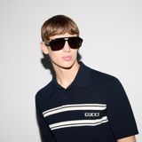  Kính Gucci Navigator Frame Sunglasses 'Black' 