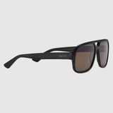  Kính Gucci Navigator Frame Sunglasses 'Black' 
