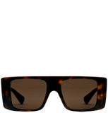 Kính Gucci Rectangular Frame Sunglasses 'Brown' 