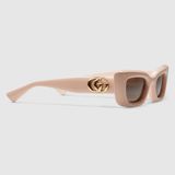  Kính Nữ Gucci Cat-eye Frame Sunglasses 'Pink' 