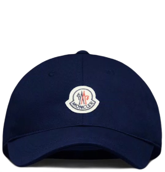  Mũ Nam Moncler Gabardine Baseball Cap 'Navy' 