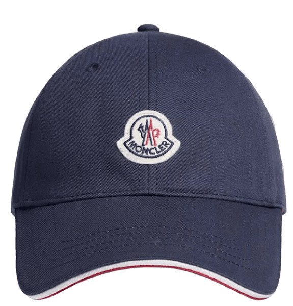  Mũ Nam Moncler Gabardine Baseball Cap 'Navy' 