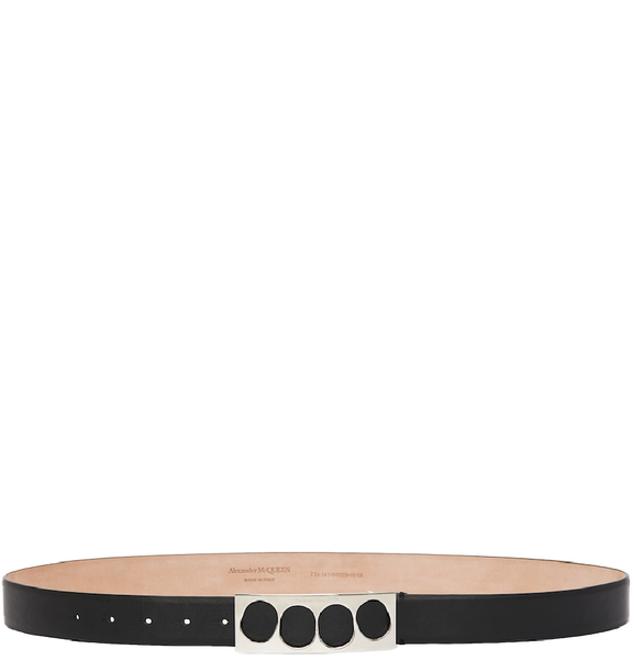  Thắt Lưng Nam Alexander McQueen Grip Belt 'Black' 