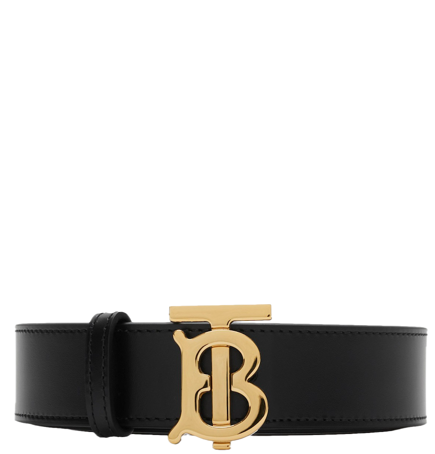  Thắt Lưng Nữ Burberry Reversible Leather TB Belt 'Black' 