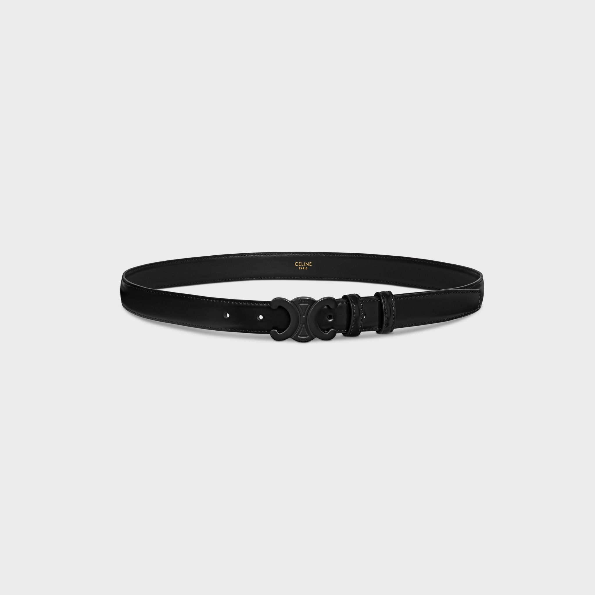  Thắt Lưng Nữ Celine Medium Triomphe Belt 'Black' 