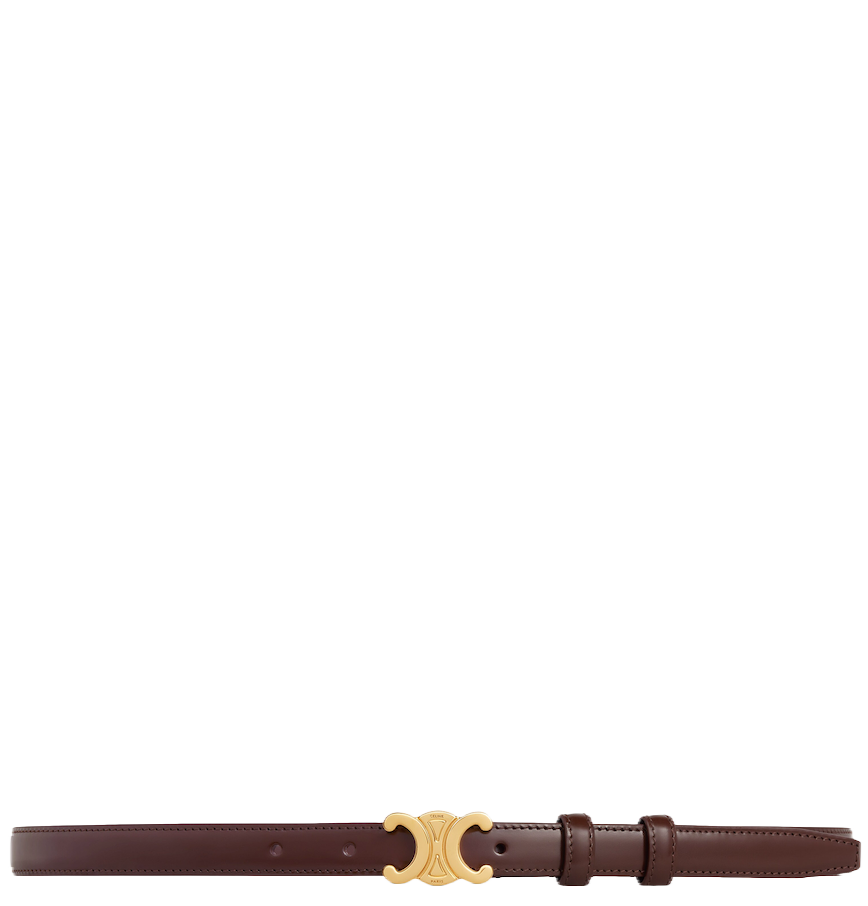  Thắt Lưng Nữ Celine Small Triomphe Belt 'Chestnut' 