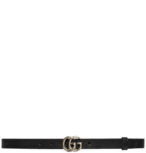  Thắt Lưng Nữ Gucci Gg Marmont Thin Belt 'Black' 