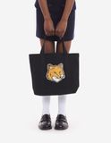  Túi Maison Kitsune Fox Head Tote Bag 'Black' 