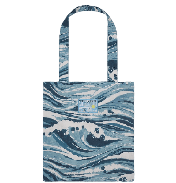  Túi Maison Kitsune X Vilebrequin Balade Tote 'Blue' 