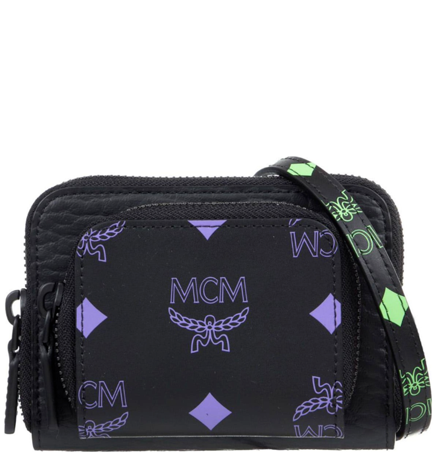  Túi MCM Vietos 22 Spring Summer Old Flower 'Black' 