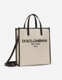  Túi Nam Dolce & Gabbana Small Structured 'Beige' 