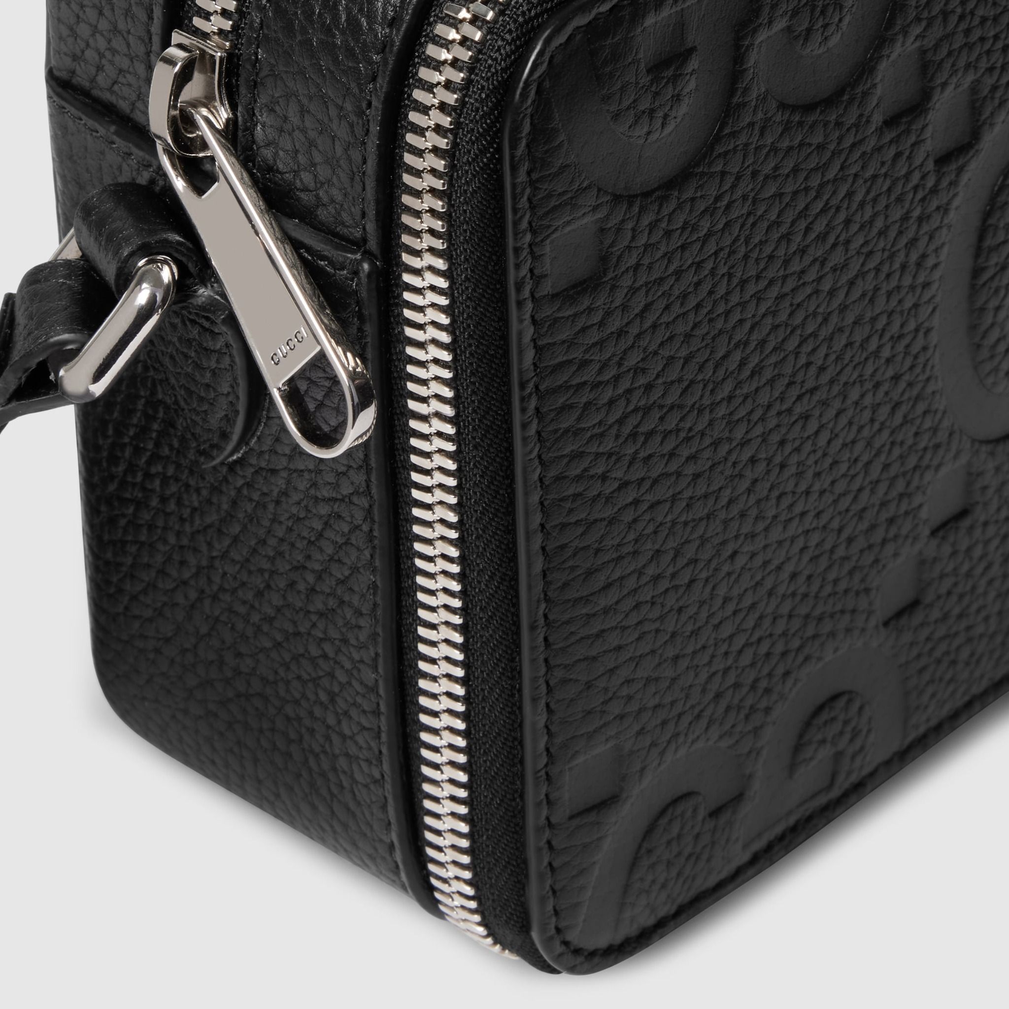  Túi Nam Gucci Super Mini Jumbo GG Bag 'Black' 